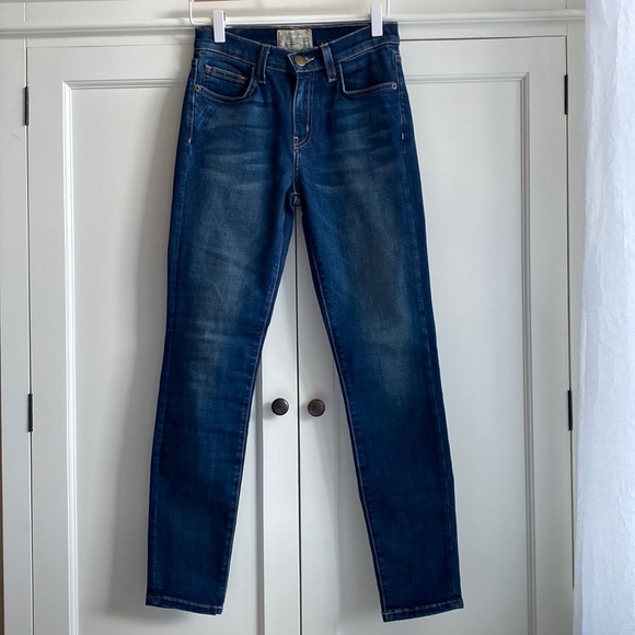 Current/Elliott Denim - Current / Elliott, High waisted Stiletto Skinny Jean, Size 25